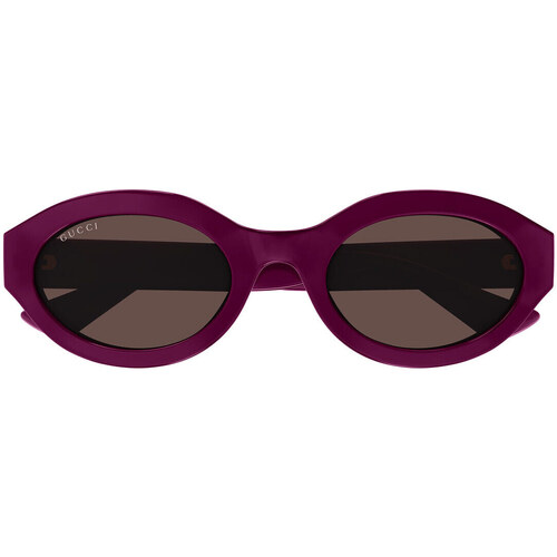 Hodinky & Bižuterie Ženy sluneční brýle Gucci Occhiali da Sole  GG1579S 004 Fialová