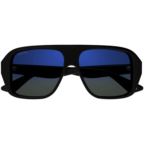 Hodinky & Bižuterie sluneční brýle Gucci Occhiali da sole  GG1615S 001 Černá