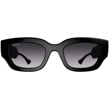 Hodinky & Bižuterie sluneční brýle Gucci Occhiali da Sole  GG1558SK 001 Černá
