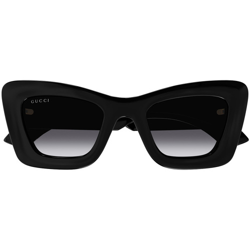 Hodinky & Bižuterie sluneční brýle Gucci Occhiali da Sole  GG1552S 001 Černá