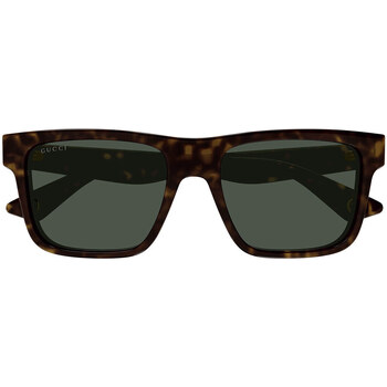 Hodinky & Bižuterie sluneční brýle Gucci Occhiali da sole  GG1618S 002 Hnědá