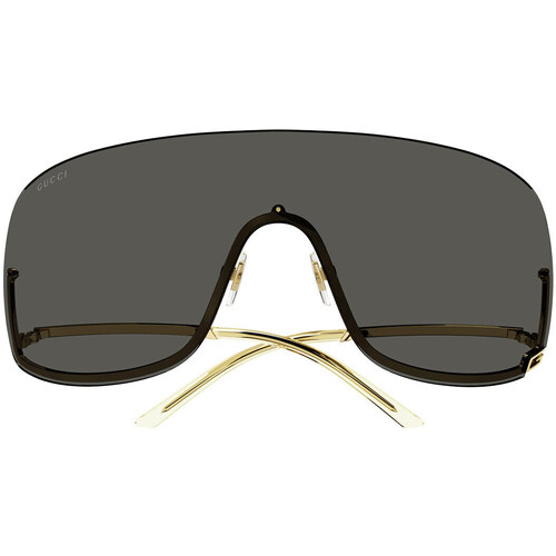 Hodinky & Bižuterie sluneční brýle Gucci Occhiali da Sole  GG1560S 001 Zlatá