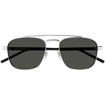 Hodinky & Bižuterie sluneční brýle Yves Saint Laurent Occhiali da Sole Saint Laurent SL 665 002 Stříbrná       
