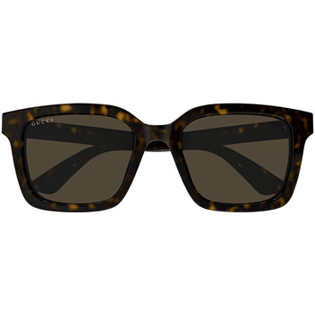 Hodinky & Bižuterie sluneční brýle Gucci Occhiali da Sole  GG1582SK 002 Hnědá