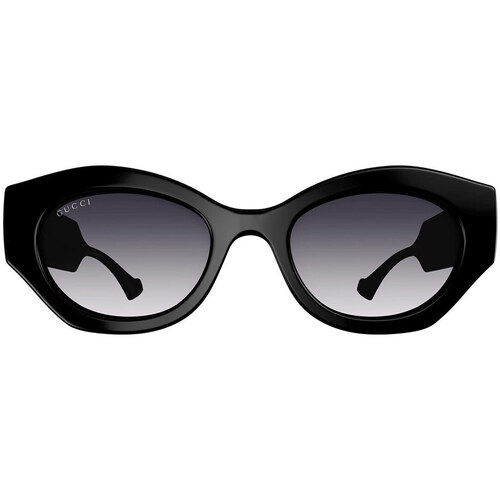 Hodinky & Bižuterie sluneční brýle Gucci Occhiali da Sole  GG1553S 001 Černá