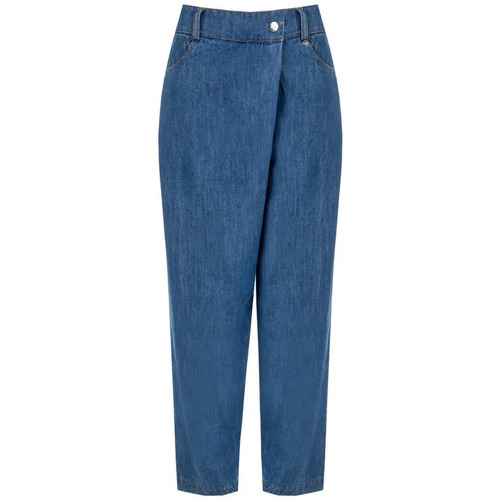 Textil Ženy Jeans úzký střih Rinascimento CFC0119458003 Modrá