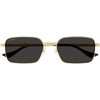 Hodinky & Bižuterie sluneční brýle Gucci Occhiali da Sole  GG1495S 001 Zlatá