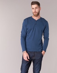 Textil Muži Trička s dlouhými rukávy BOTD ETUNAMA Tmavě modrá