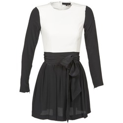 Textil Ženy Krátké šaty American Retro STANLEY Černá / Bílá