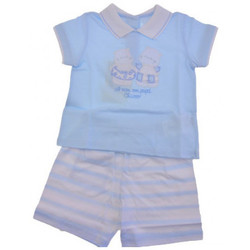 Textil Děti Overaly / Kalhoty s laclem Chicco  Modrá