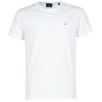 Textil Muži Trička s krátkým rukávem Gant THE ORIGINAL T-SHIRT Bílá