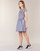 Textil Ženy Krátké šaty Love Moschino WVF3001 Modrá / Bílá