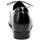 Boty Muži Šněrovací společenská obuv Conhpol C5162 černé pánské boty se skrytým podpatkem Černá
