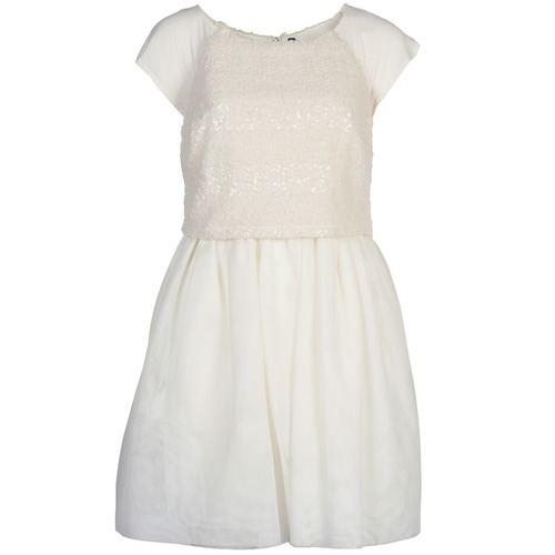 Textil Ženy Krátké šaty Naf Naf LYMELL Bílá