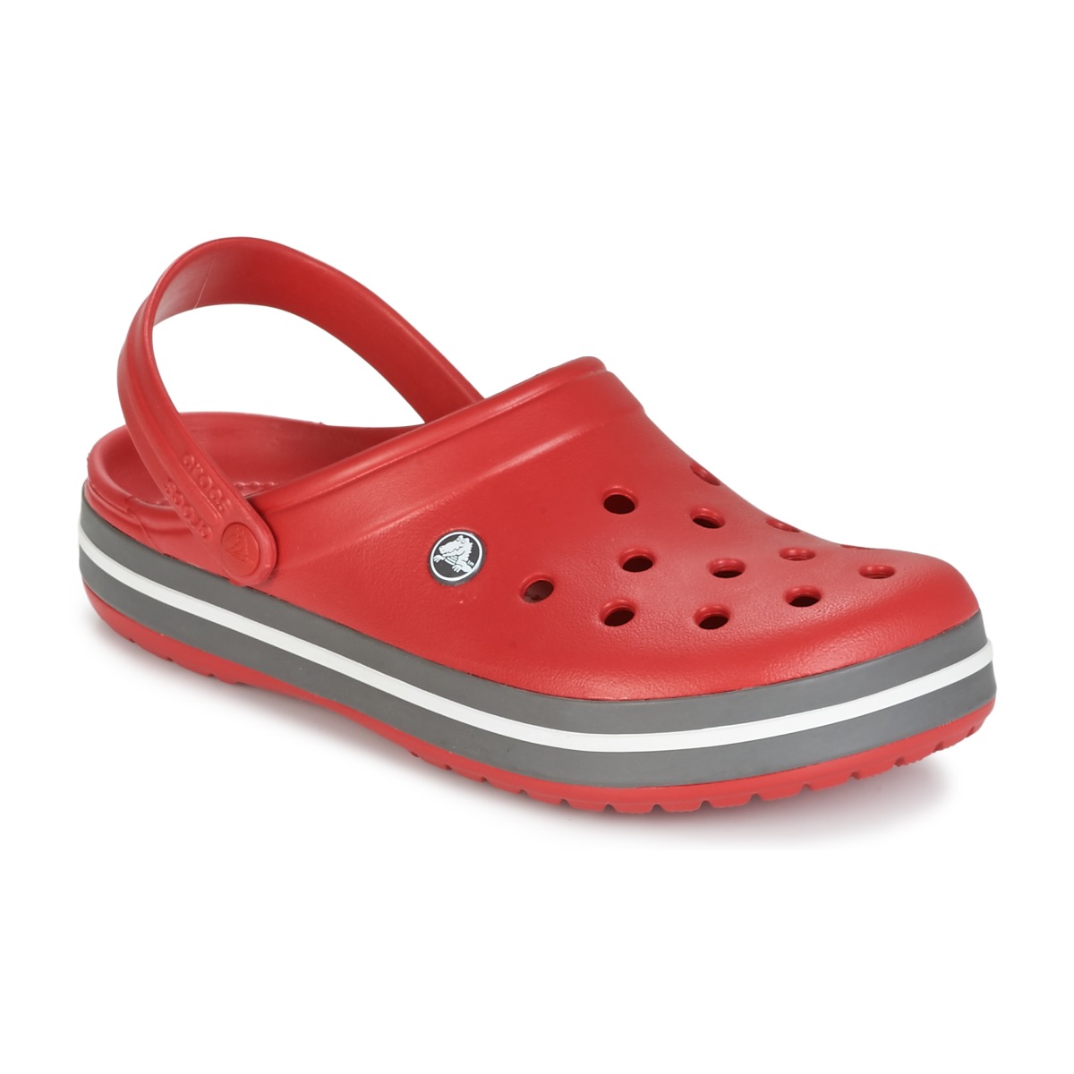Boty Pantofle Crocs CROCBAND Červená