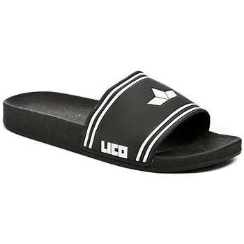 Boty Muži Pantofle Lico 430009 černé pánské plážovky Černá