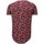 Textil Muži Trička s krátkým rukávem Justing 46481951 Červená