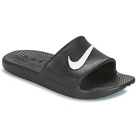 Boty Muži pantofle Nike KAWA SHOWER SLIDE Černá / Bílá