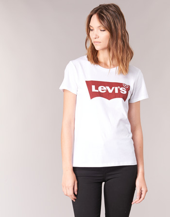 Textil Ženy Trička s dlouhými rukávy Levi's THE PERFECT TEE Bílá