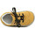 Boty Dívčí Bačkůrky pro miminka Pegres 1401 Elite žluté dětské botičky Žlutá