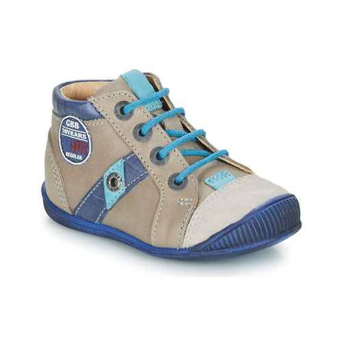 Boty Chlapecké Kotníkové boty GBB SILVIO Béžová / Modrá