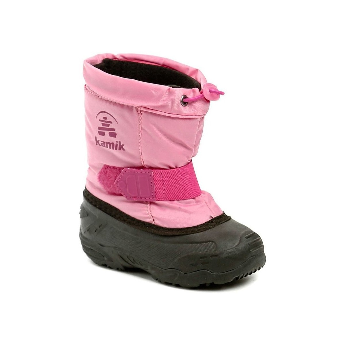 Boty Dívčí Zimní boty KAMIK TickleEU růžová dětské zimní sněhulky Růžová