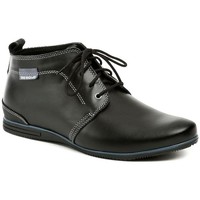 Boty Chlapecké Kotníkové boty Koma 07M2322 černá zimní obuv Černá