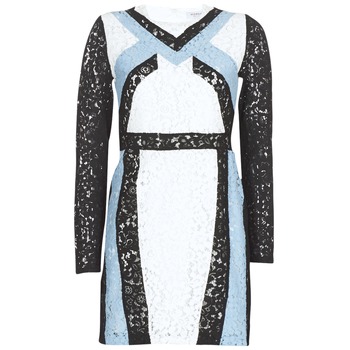Textil Ženy Krátké šaty Morgan RLIXI Bílá / Černá / Modrá