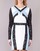 Textil Ženy Krátké šaty Morgan RLIXI Bílá / Černá / Modrá