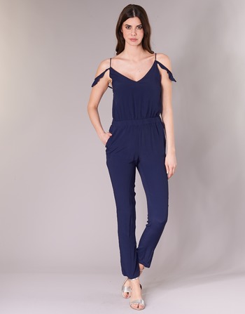 Textil Ženy Overaly / Kalhoty s laclem Kaporal MARCO Tmavě modrá