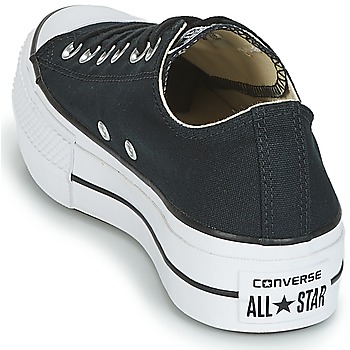 Converse Chuck Taylor All Star Lift Clean Ox Core Canvas Černá