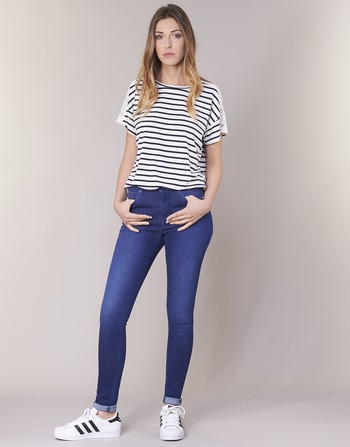 Textil Ženy Rifle skinny Pepe jeans REGENT Modrá
