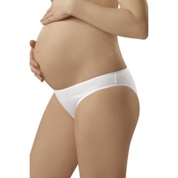 Textil Ženy Těhotenská móda Italian Fashion Těhotenské kalhotky Mama mini white 