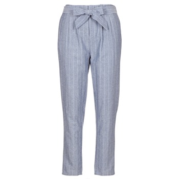 Textil Ženy Kapsáčové kalhoty Betty London IKARALE Modrá / Bílá