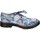 Boty Dívčí Šněrovací polobotky  & Šněrovací společenská obuv Enrico Coveri AG247 Modrá