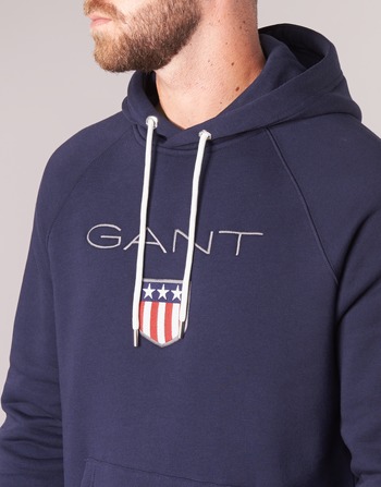 Gant GANT SHIELD SWEAT HOODIE Tmavě modrá