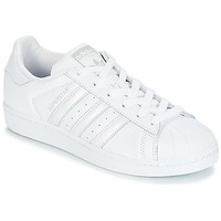 Boty Ženy Nízké tenisky adidas Originals SUPERSTAR W Bílá / Stříbrná       
