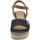 Boty Ženy Sandály Tom Tailor 48907 Modrá