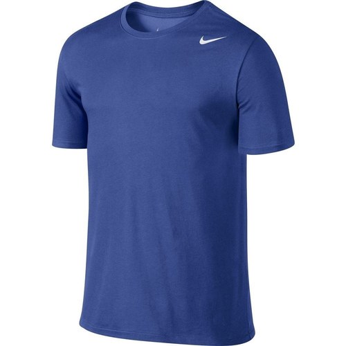 Textil Muži Trička s krátkým rukávem Nike Dri Fit Version 2 Modrá