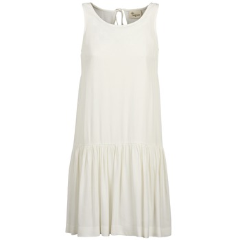 Textil Ženy Krátké šaty Stella Forest DELFINEZ Krémově bílá