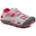 Boty Dívčí Sandály Rock Spring Grenada šedo růžové dětské sandály Šedá