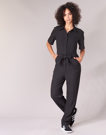 Textil Ženy Overaly / Kalhoty s laclem G-Star Raw BRISTUM DC JUMPSUIT Černá