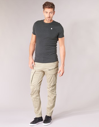 Textil Muži Cargo trousers  G-Star Raw ROVIC ZIP 3D STRAIGHT TAPERED Béžová