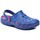 Boty Ženy Pantofle Coqui 6352 Jumper modro růžové dámské nazouváky Modrá
