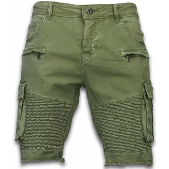 Textil Muži Tříčtvrteční kalhoty Enos 70959056 Zelená