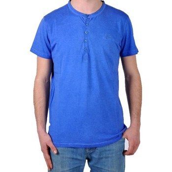 Textil Muži Trička s krátkým rukávem Joe Retro 16301 Modrá