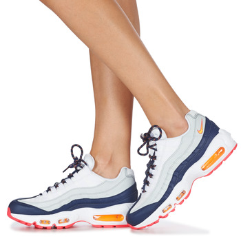 Nike AIR MAX 95 W Bílá / Modrá / Oranžová